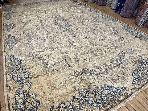 Vintage kirman Carpet - # 78291