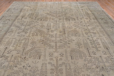 Vintage oushak Carpet - # 55140