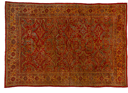 Vintage oushak Carpet - # 56845