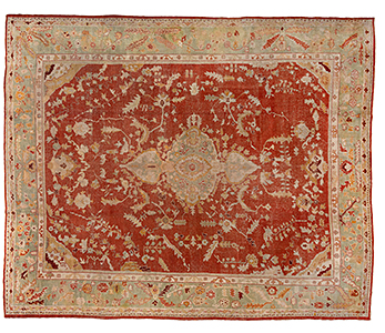 Vintage oushak Carpet - # 57772