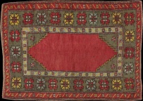 Vintage oushak Rug - # 40485