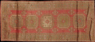 Vintage oushak Rug - # 40648