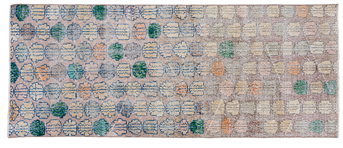 Vintage oushak Runner - # 56985