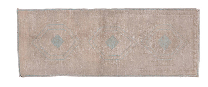 Vintage oushak Runner - # 56990