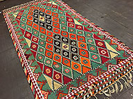 Vintage qashqai kilim Rug - # 3385