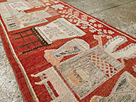 Vintage samarkand Runner - # 57394