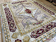 Vintage savonnerie Carpet - # 78329