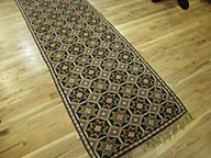 Vintage swedish kilim Runner - # 6367