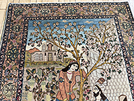 Vintage tabriz Rug - # 78152