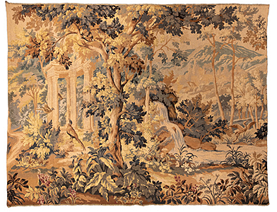 Vintage tapestry Rug - # 58184
