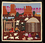 Vintage tapestry Rug - # 50535