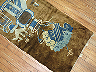 Vintage tibetan Rug - # 55757